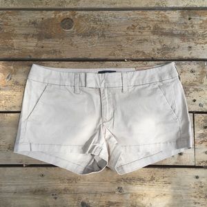 Khaki stretch American eagle shorts