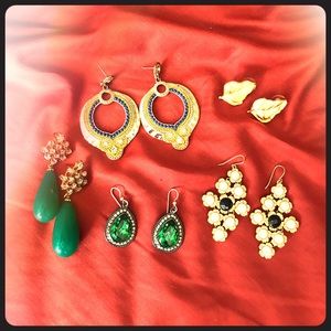 ✨✨ 5 pair earrings ✨✨