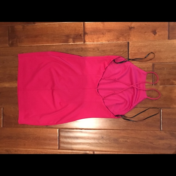 NWOT - Hot Pink Body Dress - Picture 4 of 4