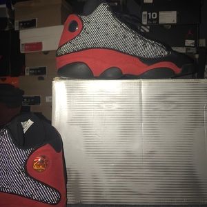 OG Air Jordan Retro 13 BRED w box sz -10