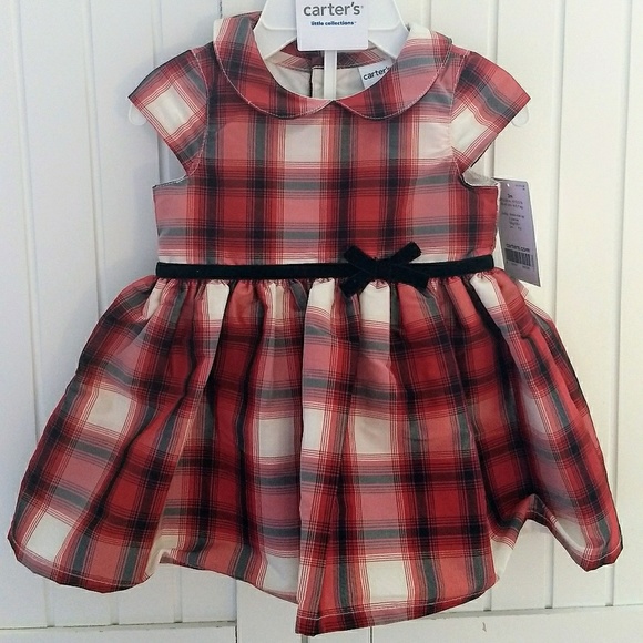 NWT Baby Girl Holiday Dress (3M) - Picture 1 of 4