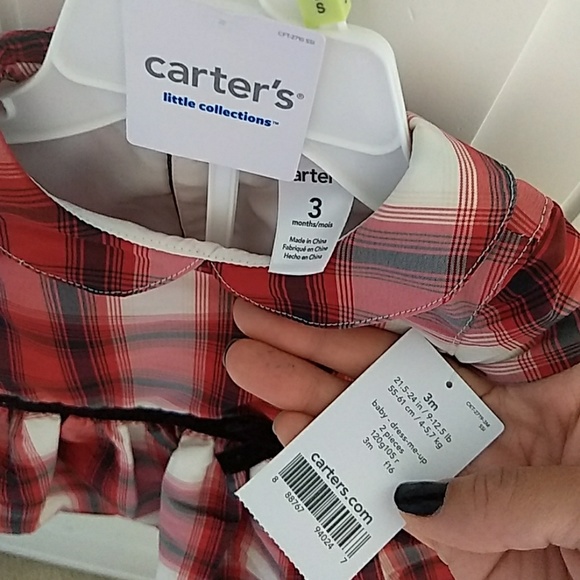 NWT Baby Girl Holiday Dress (3M) - Picture 4 of 4