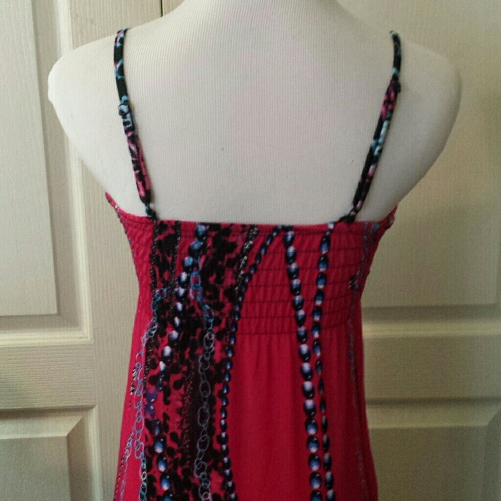 Maxi Dress with Adjustable Straps. Size Sm/Med. - Picture 4 of 6