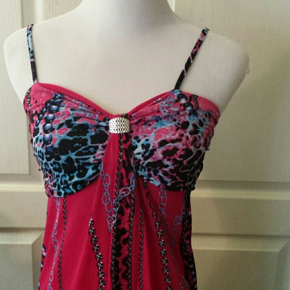 Maxi Dress with Adjustable Straps. Size Sm/Med. - Picture 2 of 6