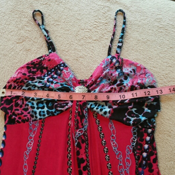 Maxi Dress with Adjustable Straps. Size Sm/Med. - Picture 6 of 6