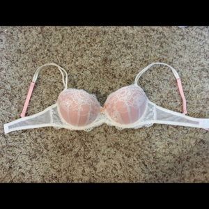 Pink Lace Push-up Bra from Candie's