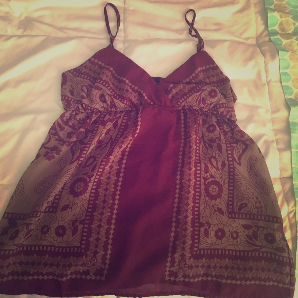 Sheer tank top !
