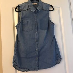Denim vest