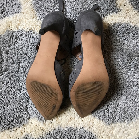 Grey Laser cut Metaphor heel - Picture 4 of 6