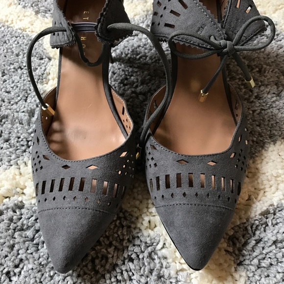 Grey Laser cut Metaphor heel - Picture 5 of 6