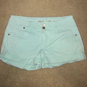Cute Mint Shorts