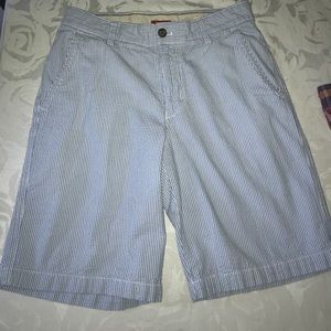 men's seersucker shorts size 30