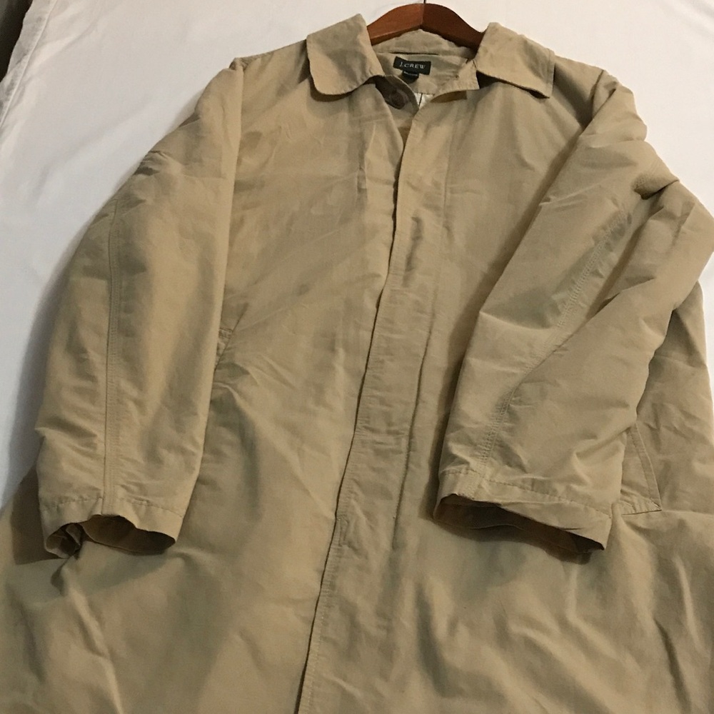 Men's J Crew trench coat