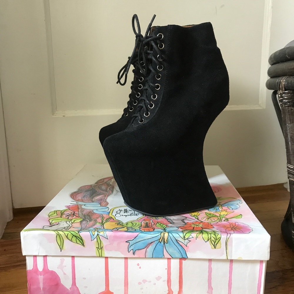 Jeffrey Campbell over here booties