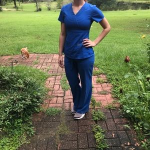 Grey's Anatomy Royal Blue scrubs