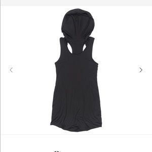 Element black hooded dress
