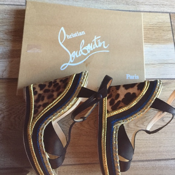 Christian Louboutin Shoes - A Christian Louboutin wedge
