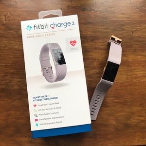 Fitbit charge 2 in Rose Gold