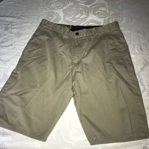 men's khaki shorts like new size 30