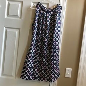 Tracy Negoshian Nautical Print Shift Dress