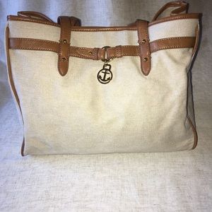 Creme/Brown Tommy Hilfiger Purse