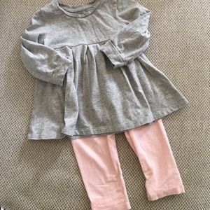 Baby GAP dress and leggings, super cute and comfy