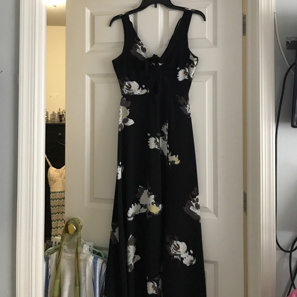 Beautiful full length low cut dress