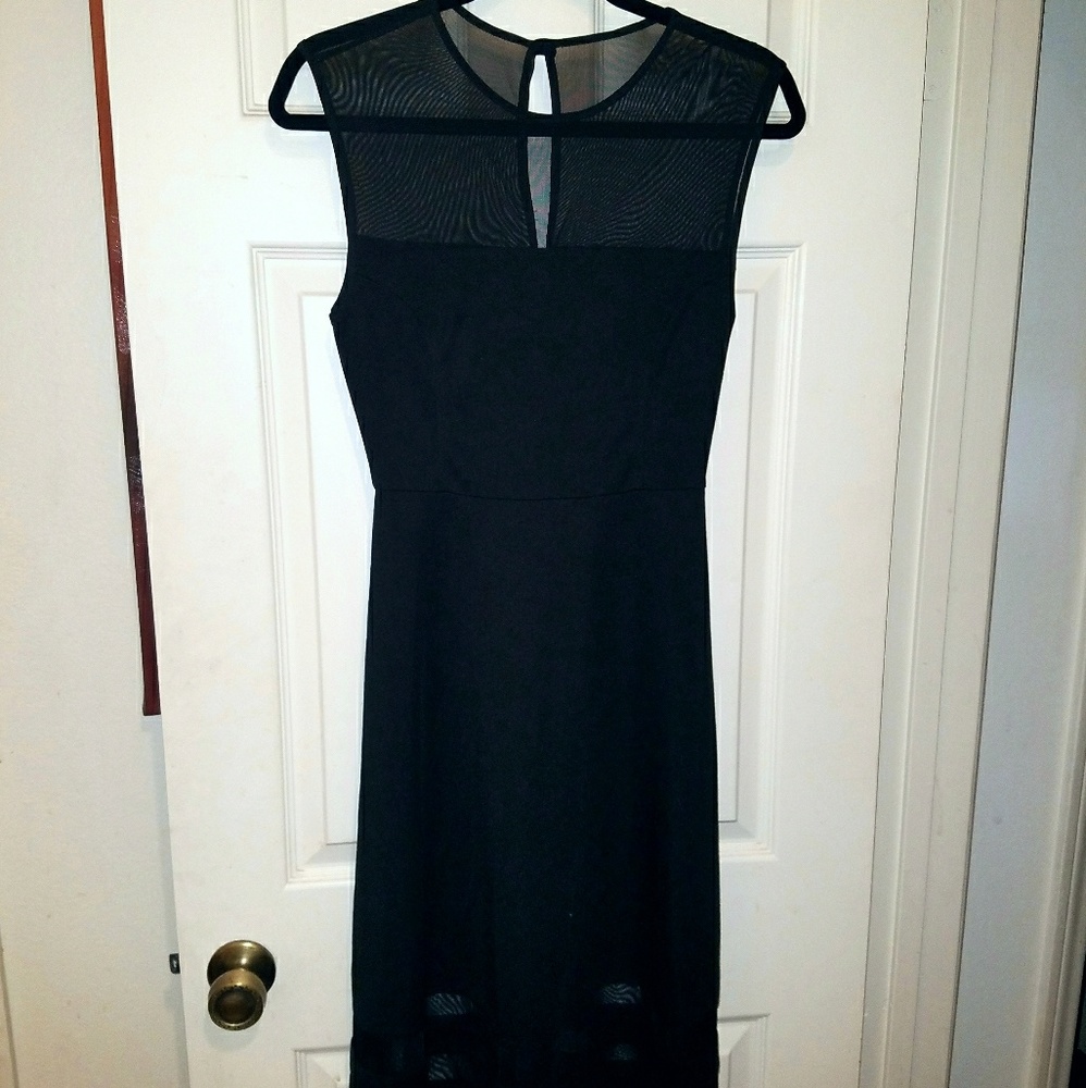 NWOT Black Bb Dakota Naomi Ponte Fit - Flare dress - Picture 2 of 4
