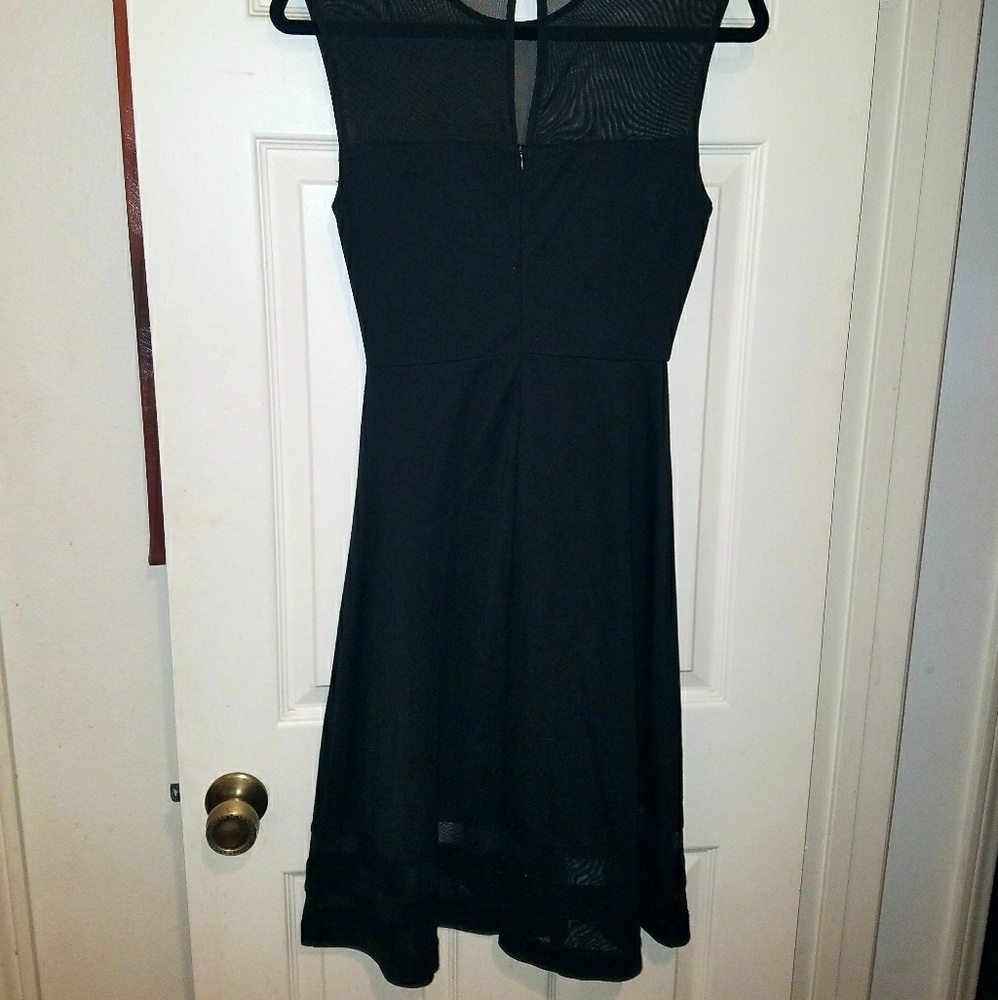 NWOT Black Bb Dakota Naomi Ponte Fit - Flare dress - Picture 3 of 4