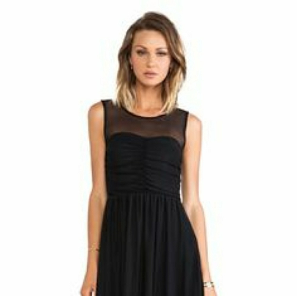 NWOT Black Bb Dakota Naomi Ponte Fit - Flare dress - Picture 1 of 4