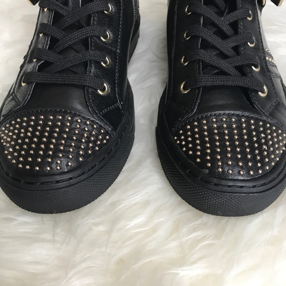 NWOB ALDO Gold Studded Athletic Shoes - Picture 3 of 6