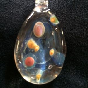Glass pendant