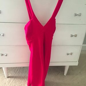 Silence + Noise Pink BodyCon Dress