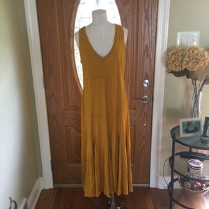 🔴 Anthropologie Maeve Tank Dress w/ Flair EUC