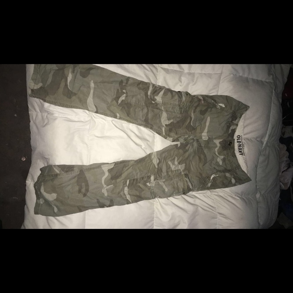 Old Navy Camo pants (not skinny jeans)