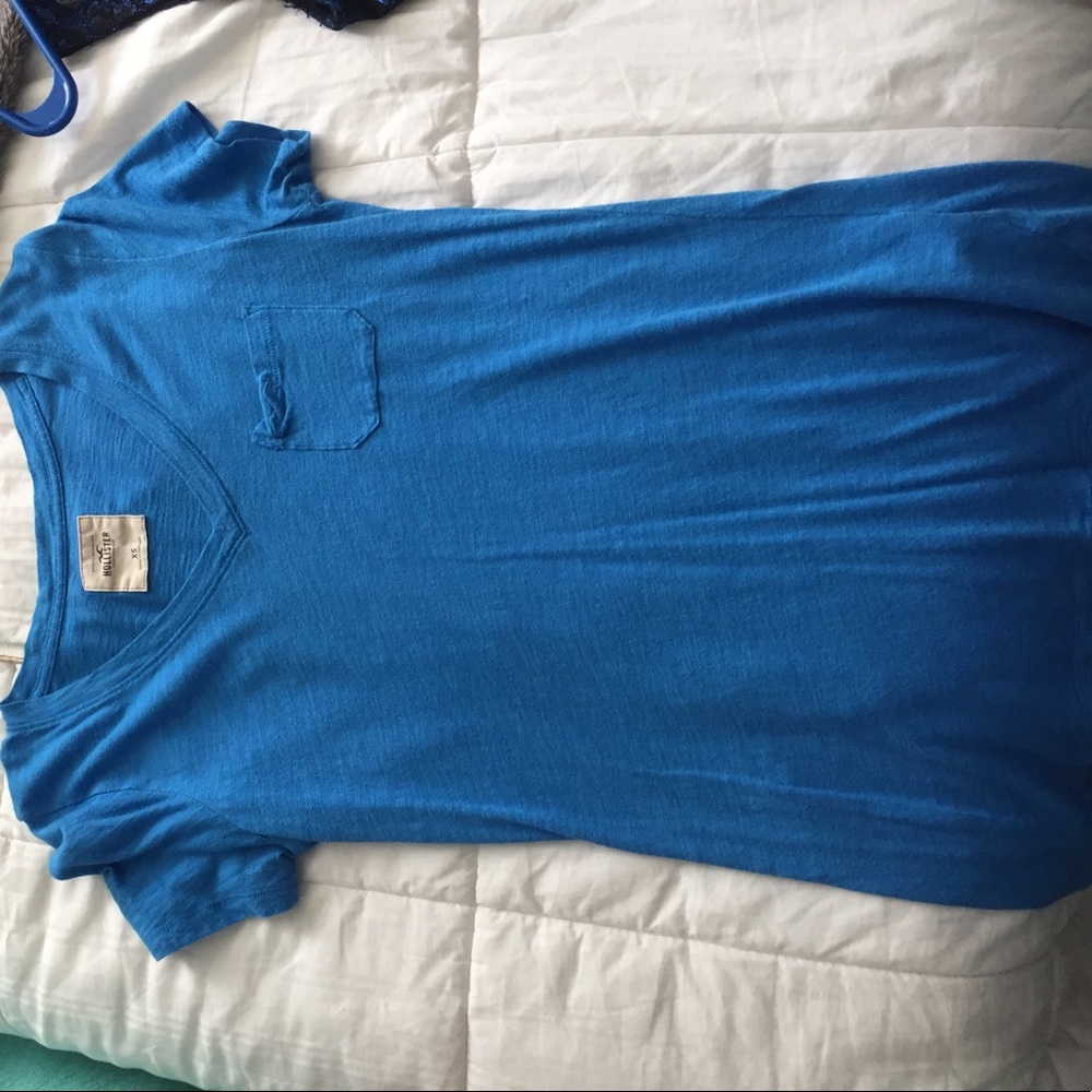 Blue short sleeve tshirt