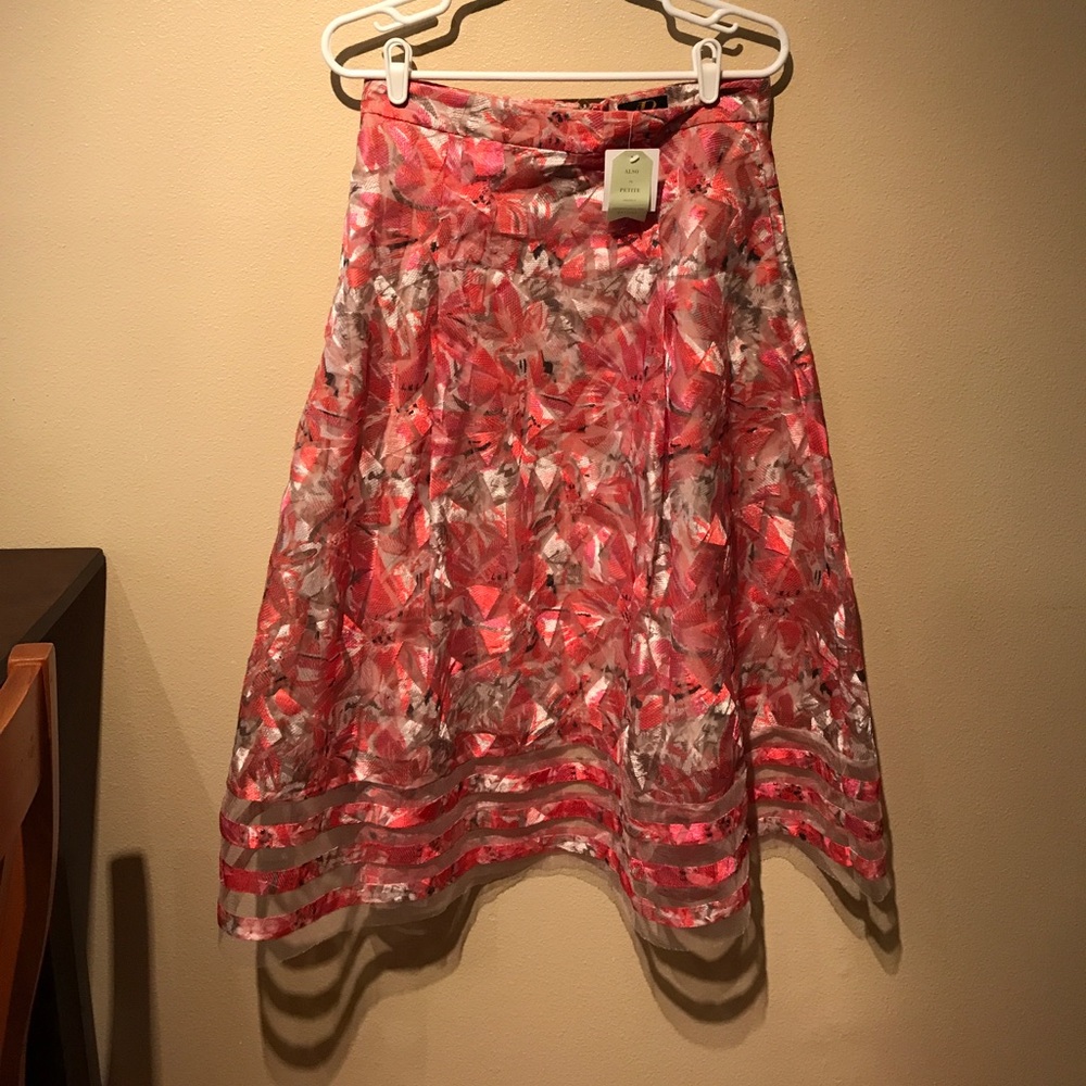 Anthropologie tea length skirt