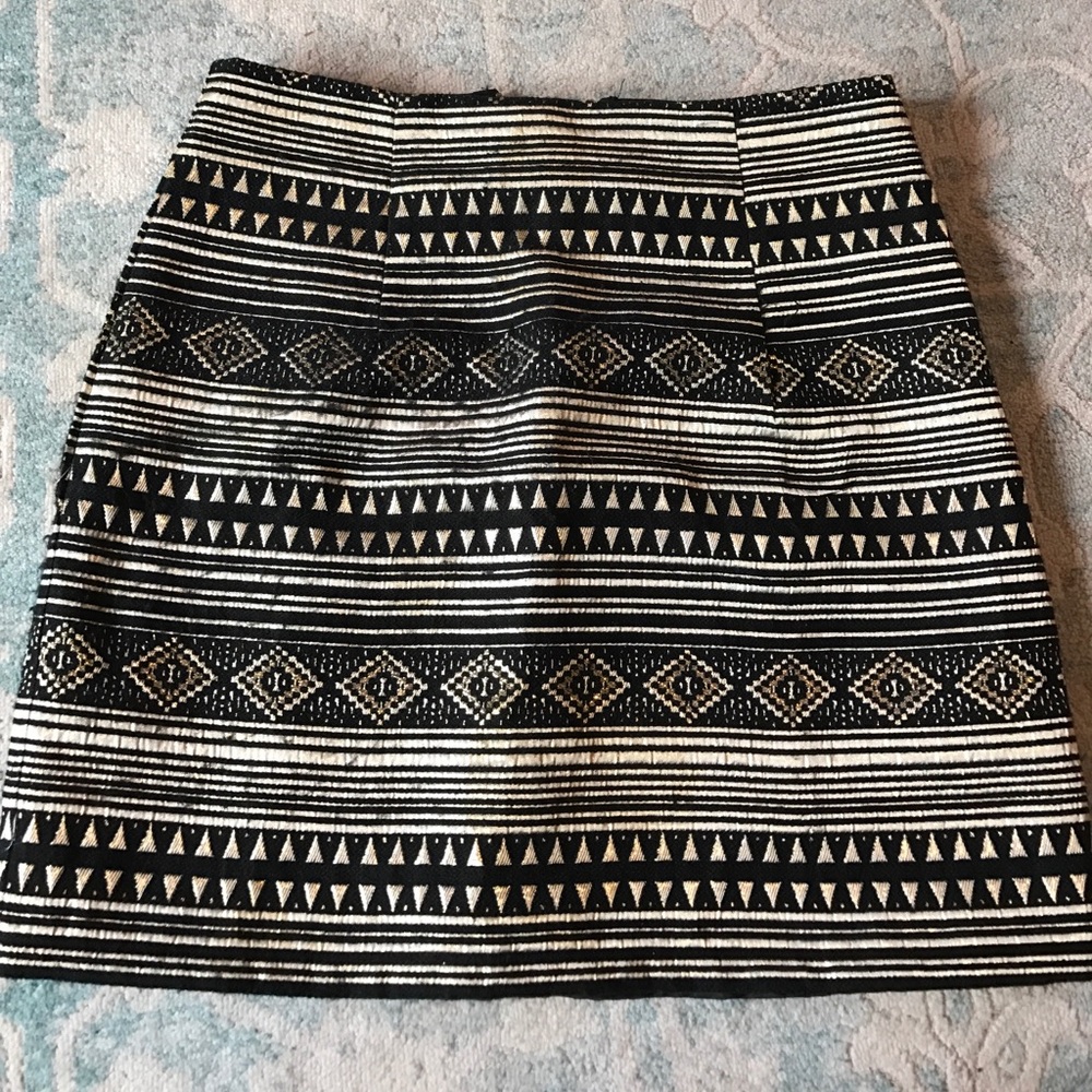 Black and Gold Glam Skirt