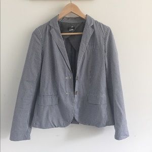 J.Crew Gingham Blazer
