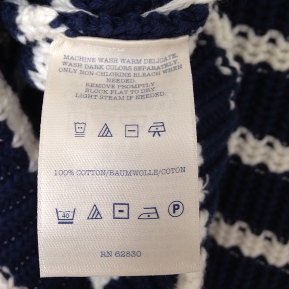 DONATED Lands' End Striped Sweater - Picture 4 of 4