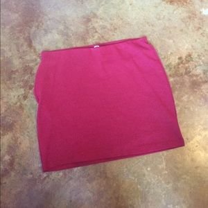 Red Old navy Skirt!