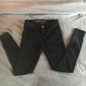 American Eagle Black skinny jeans