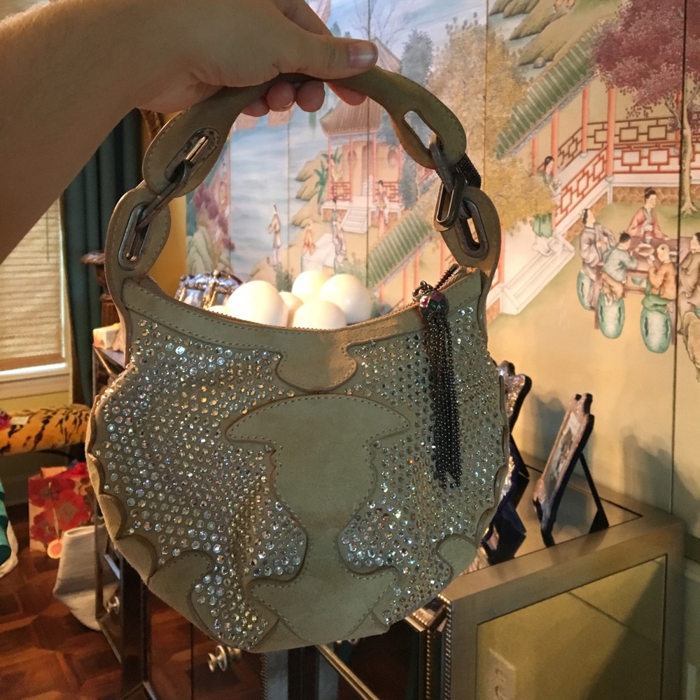 Jimmy Choo rhinestone bag