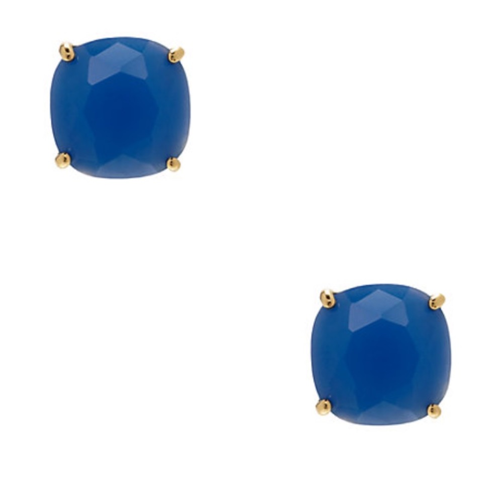 NWTs Kate Spade Ocean Blue Studs - Picture 7 of 8