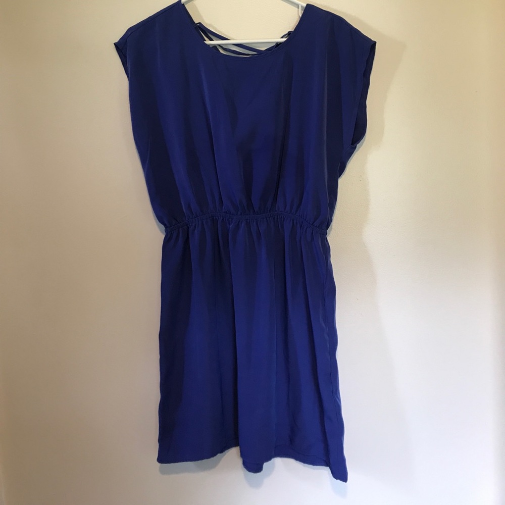 Blue dress