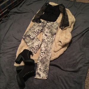 NEW NEVA CREATION Mesh Long Sleeve Top