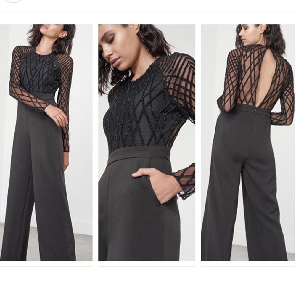 carite embroidered jumpsuit