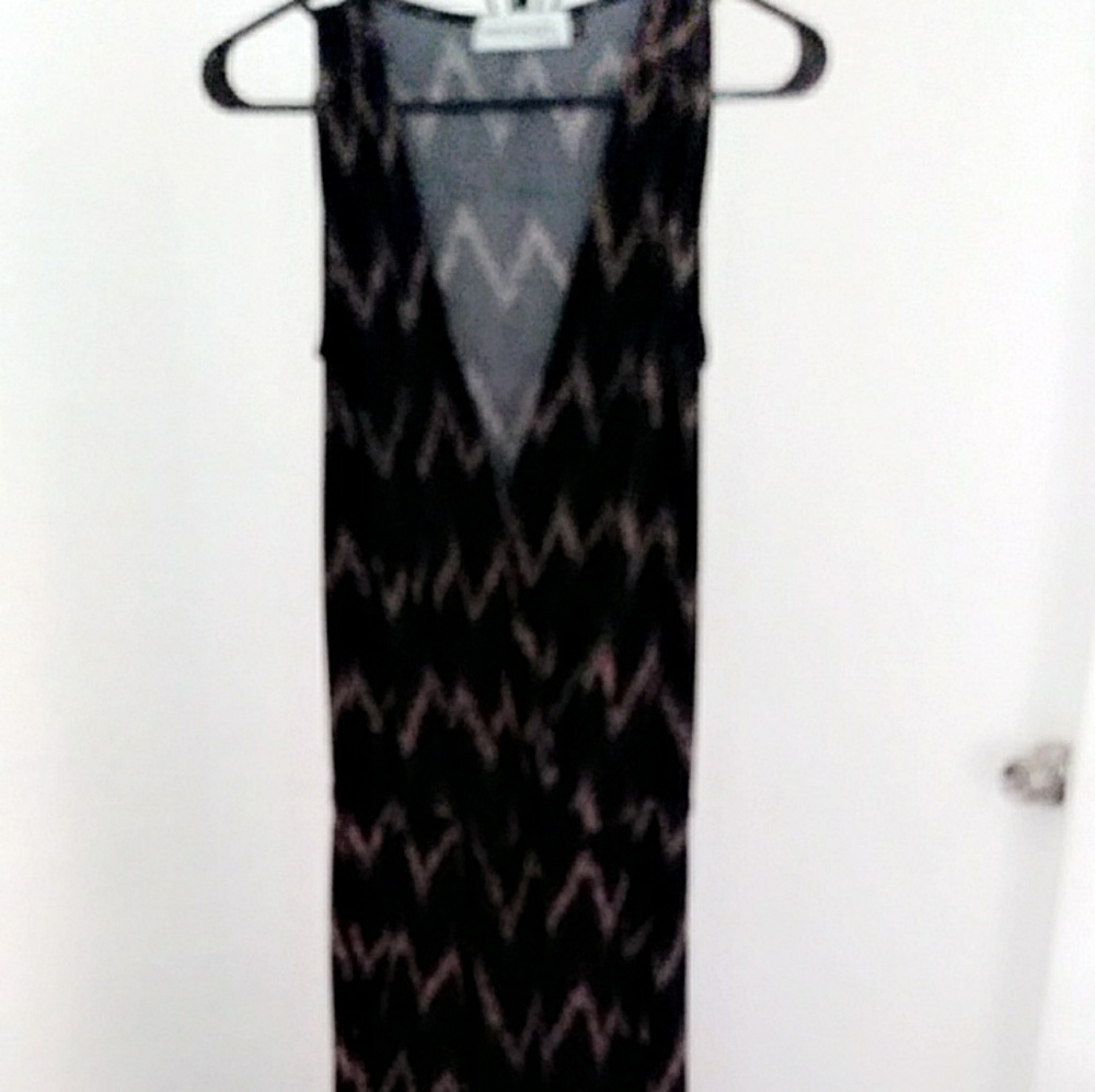 Black and brown pattern jumpsuit