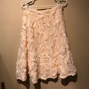 Anthropologie midi skirt