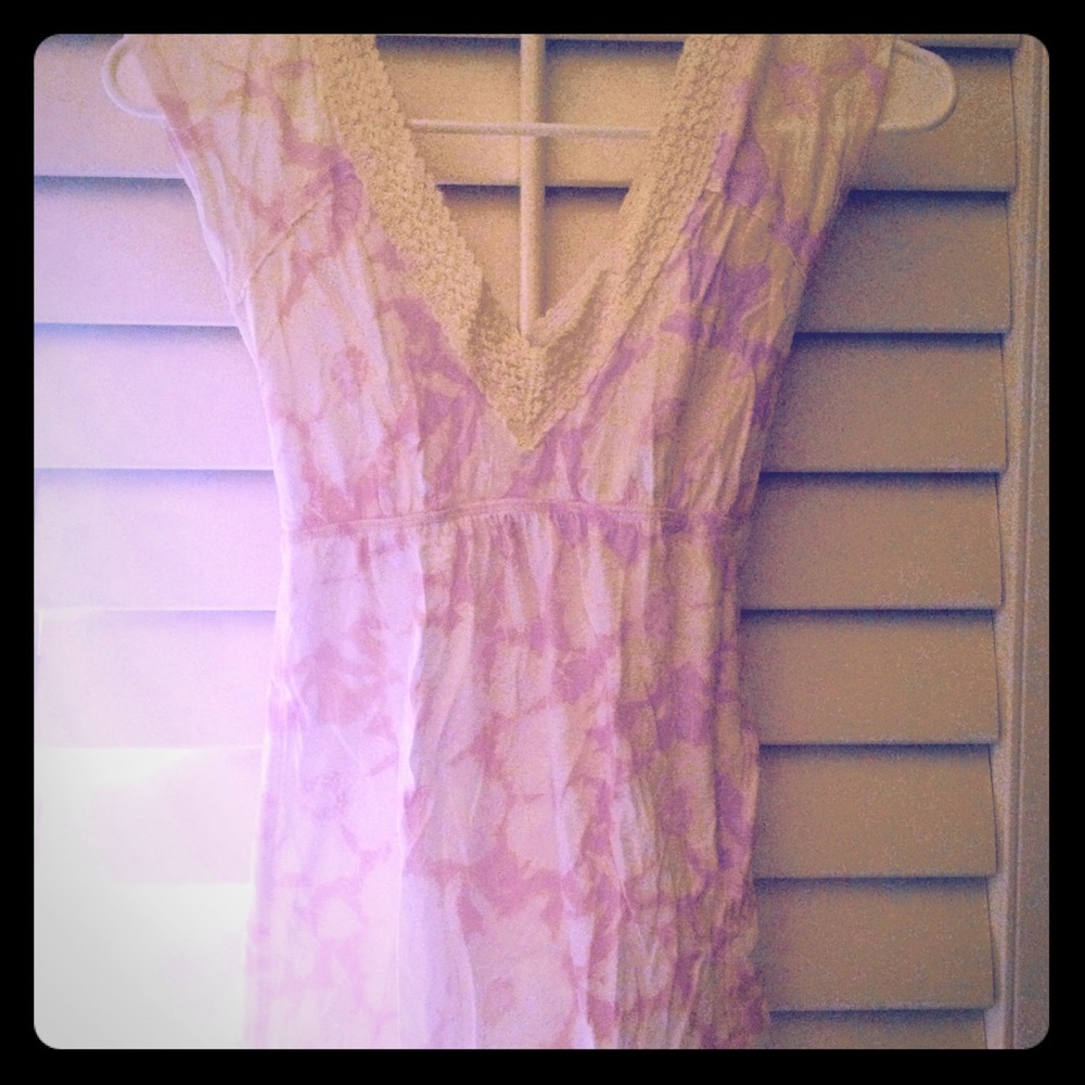 Abercrombie & Fitch summery tropical blouse